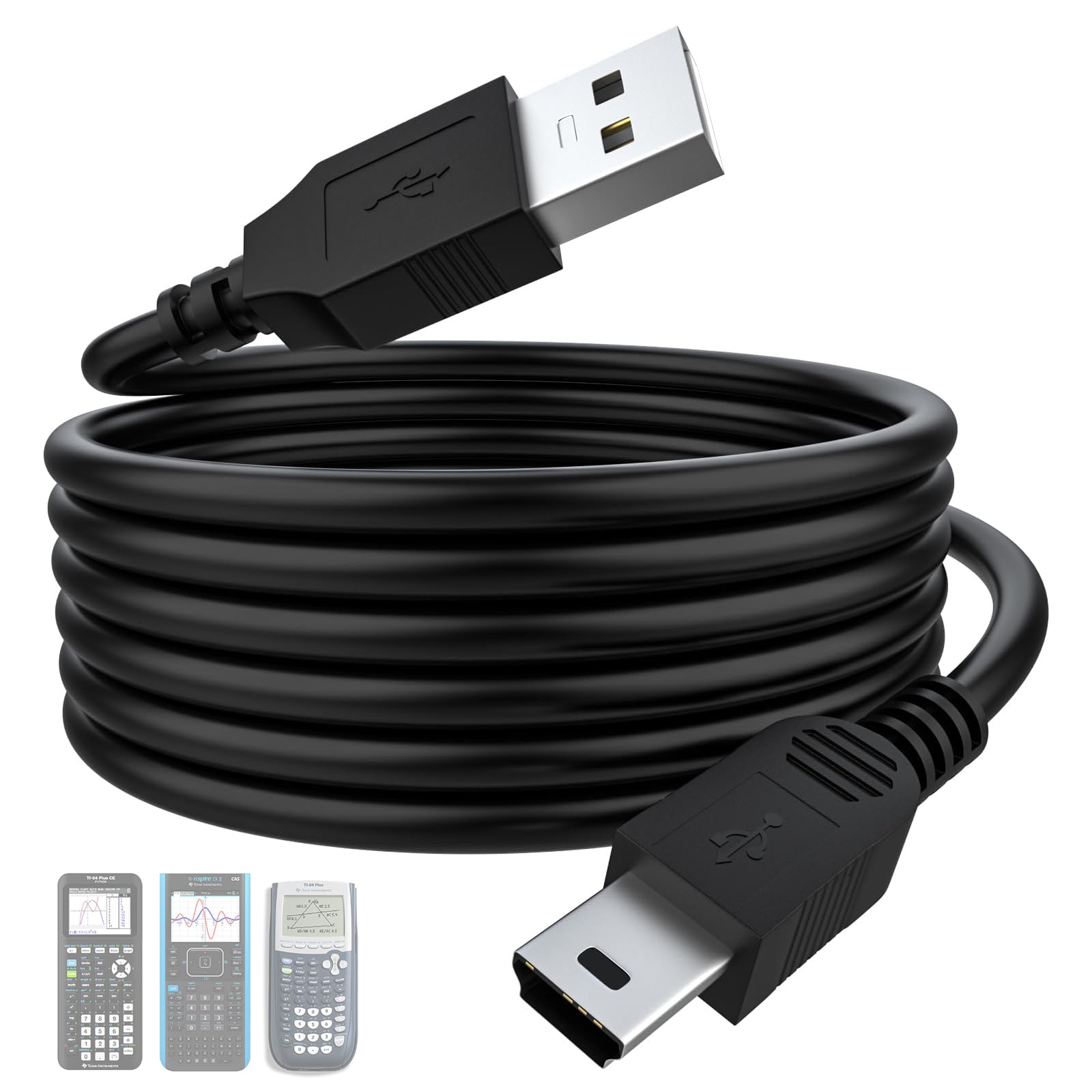 Amazon.com: Zosvoses TI-84 Plus CE Cable Compatible with Texas
